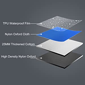 Sac isotherme thermique isolé imperméable résistant pour la plage de camping de pique-nique 8